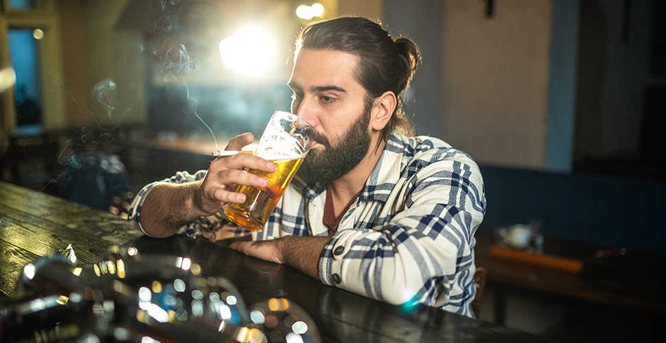 A Digital Smoking Cessation Program for Heavy Drinkers