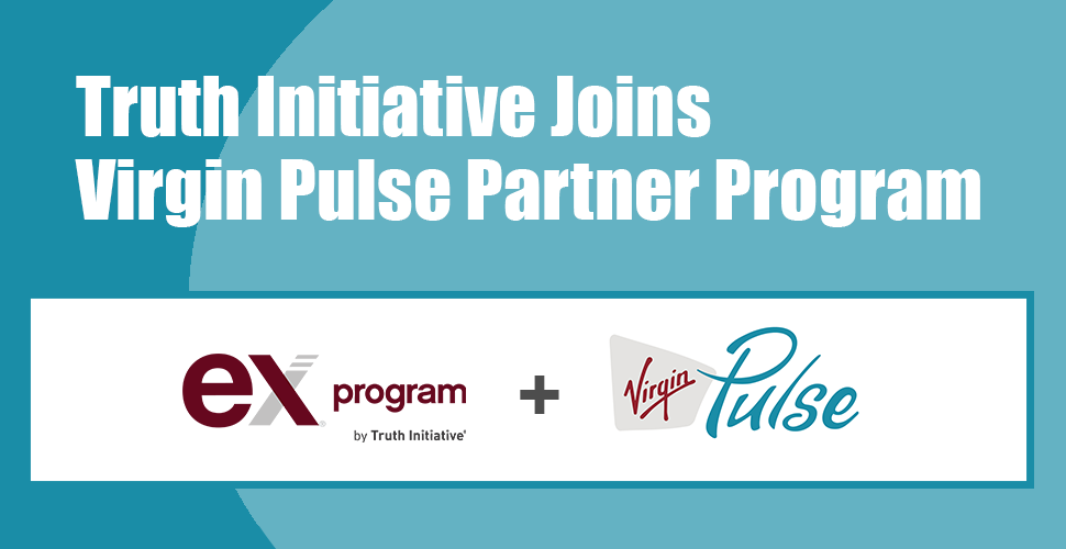 Truth Initiative Joins Virgin Pulse Partner Program to Help Millions Quit Tobacco