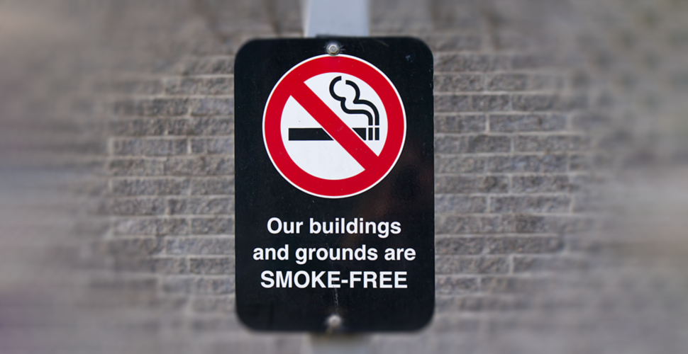 signs help in letting people know about your tobacco-free workplace, but here are tips that help reinforce it.