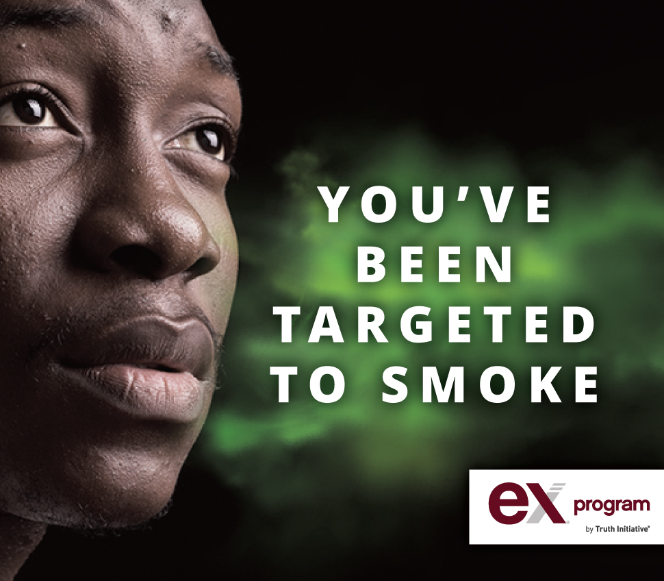 you've been targeted to smoke campaign image