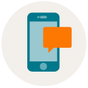 Our dynamically tailored quit smoking text messages deliver interactive messages based on how the tobacco user has—or hasn’t—engaged with the program.