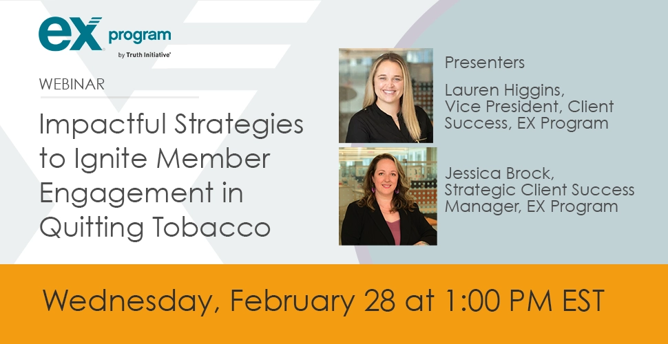 Impactful Strategies to Ignite Member Engagement in Quitting Tobacco